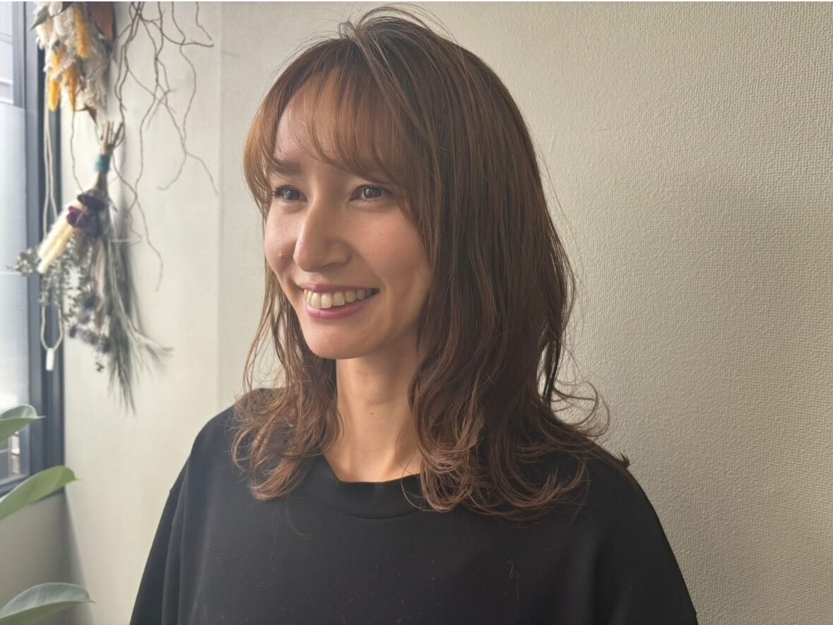 ブリーチなし、ハートーンベージュ
