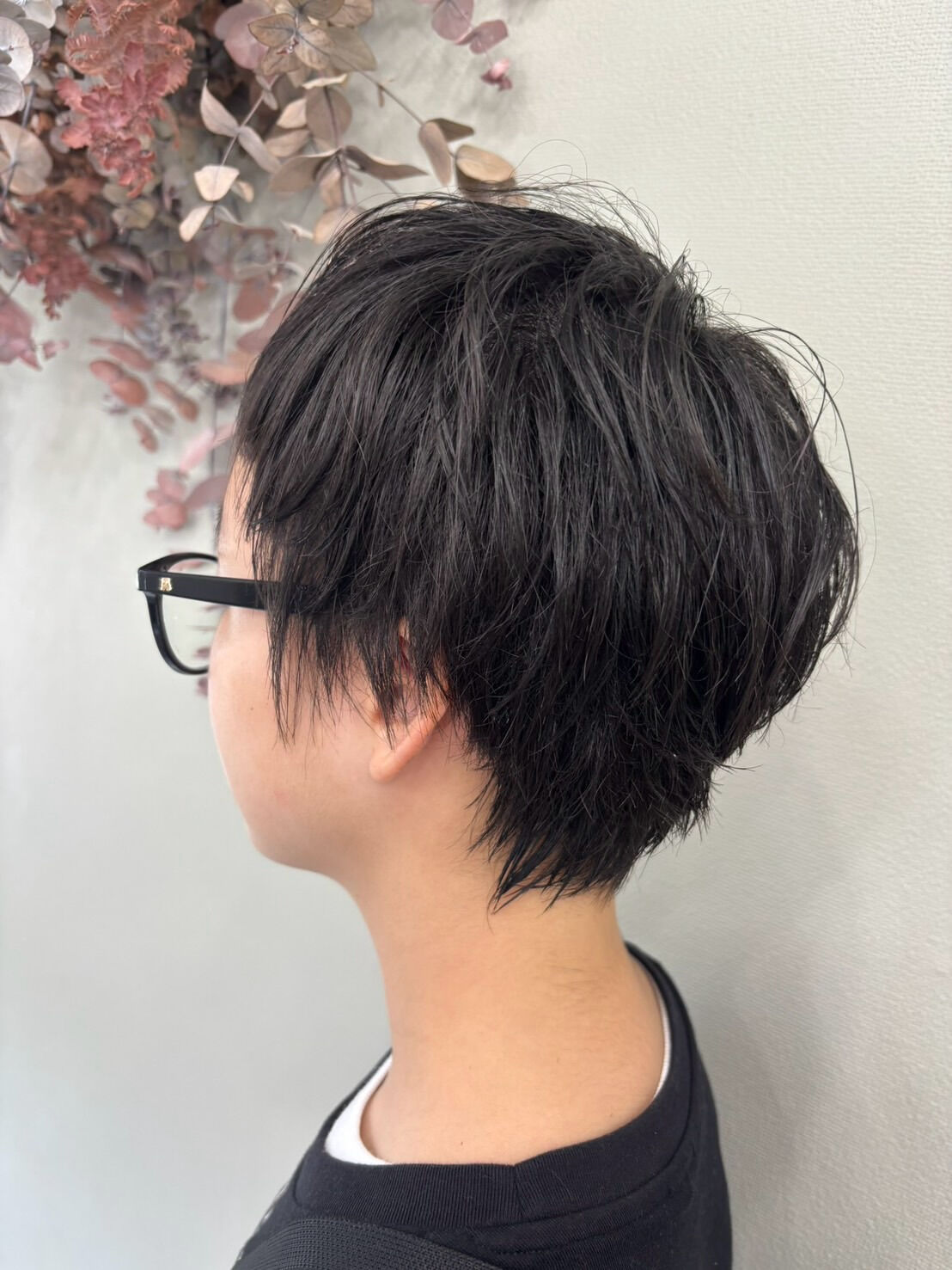 鎖骨シタくらいまであった髪をバッサリ✂️